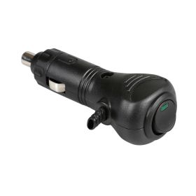 Lampa Plug for Cigarette Lighter Socket with Side Cable Entry 12/24V