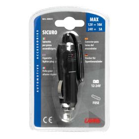 SICURO, CIGARETTE LIGHTER PLUG 12/24V LAMPA