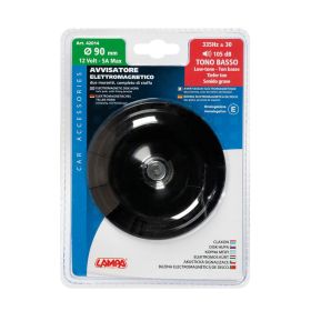 Clacson Lampa D 90mm 12V Tono Basso per tutti autoveicoli omologato