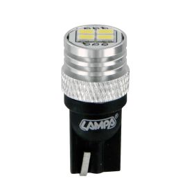Lampa Mega-Led Lamp 12 12V 4 Smd x 3 chips T10 W2.1x9.5d 2 pcs White