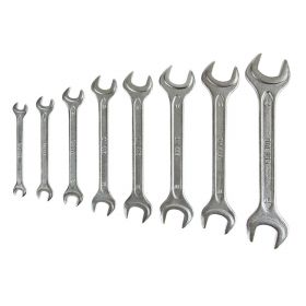 SET 8 DOUBLE OPEN END WRENCHES LAMPA