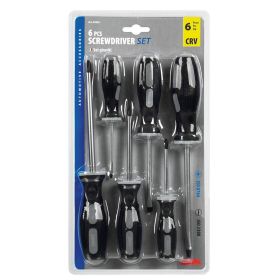 Set von 6 verschiedenen Lampa Schraubendrehern aus Chrom-Vanadium-Stahl