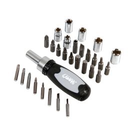 Lampa Schraubendrehersatz mit Bits und Stecknüssen 30 Stück
