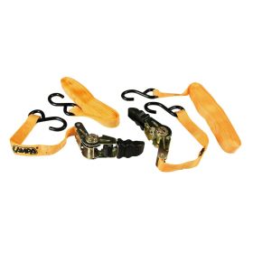 Set of 2 Lampa Pro-Safe Ratchet Straps with Double S Hook 5m