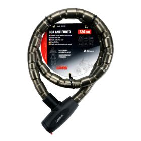Lampa Boa D 24mm Beschichtetes Stahl-Anti-Diebstahl-Kabel 120cm