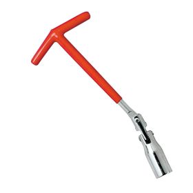 Clé à bougie flexible avec poignée de 16 mm et longueur de 15 cm
