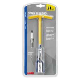 Clé à bougie pivotante Lampa 21mm avec poignée de 15cm
