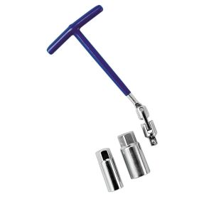 Clé à bougie pivotante Lampa 16+21mm avec douilles interchangeables