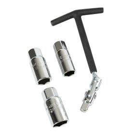 Clé à douille articulée pour bougie d'allumage Lampa 16+18+21mm