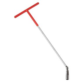 Clé à bougie pivotante Lampa avec manche long de 21mm