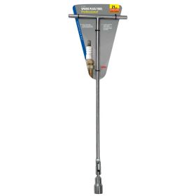 Clé à bougie professionnelle Lampa de 21 mm avec poignée flexible de 50 cm