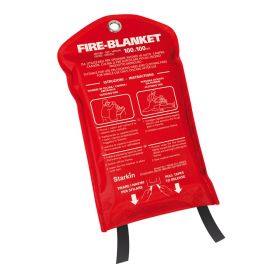 Coperta ignifuga Lampa spegnifuoco 100x100cm in fibra di vetro monouso