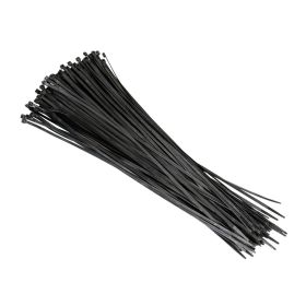 Lampa Kabelbinder 45 cm Schwarz 100 Stück