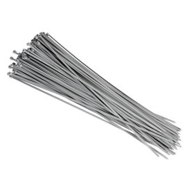 Lampa Kabelbinder 45 cm Grau 100 Stück