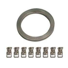 Lampa Steel Tape Kit avec 8 pinces de 300 cm
