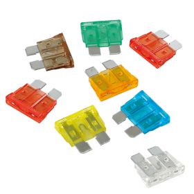 SET OF 80 ASSORTED PLUG-IN FUSES, 12/32V LAMPA