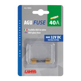 Fusibile AGU in vetro, 12/32V - 40A