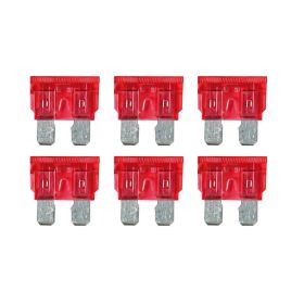 SMART LED, SET 6 FUSIBILI LAMELLARI CON SPIA A LED, 12/32V - 10A
