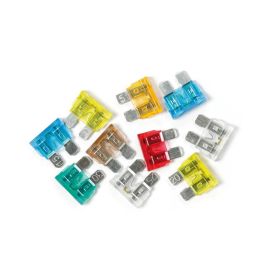 SMART LED, MIX 10 FUSIBILI LAMELLARI CON SPIA A LED, 12/32V