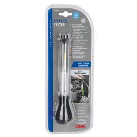 Testeur d'antigel de lampe en verre pour liquides contenant de l'éthylène glycol