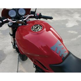 Lampa Carbon Fuel Cap Cover 5 holes
