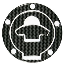 Lampa Carbon Fuel Cap Cover 5 Holes