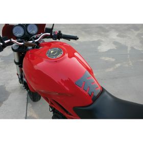 Lampa Carbon Fuel Cap Cover 5 Holes