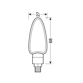 Lampe Arrow Halo 21W Schwarz Pfeil