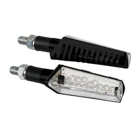 Jabra Motorrad-Blinkerlampe 12V LED weißes Gehäuse