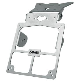 Support de plaque d'immatriculation universel en aluminium Lampa Xtreme