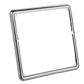 Cornice targa Lampa in acciaio inox