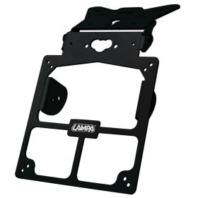Support de plaque d'immatriculation universel Lampa Xtreme Noir