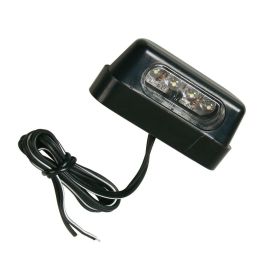Luce targa Lampa a 4 Led Bianco Omologato