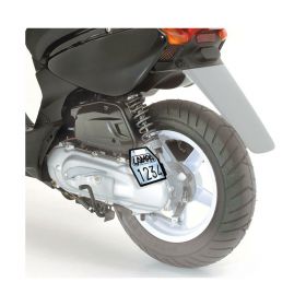 NAXOX, SIDE LICENCE PLATE HOLDER FOR MOPEDS LAMPA