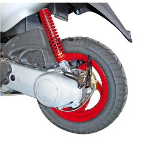 SUPPORTO TARGA LATERALE PER SCOOTER CON MOTORE PIAGGIO