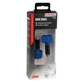 Pair of motorcycle handlebar Lampa SU-4 Blue handlebars with holes D.13mm - 17mm