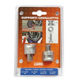 Pair of Lampa 10x1.50mm Aluminum Stand Supports