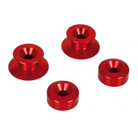 BOBBINS KIT FOR FORKED STANDS - 6/8 MM - RED LAMPA