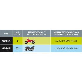 Motorradabdeckung Lampa Coverlux-Plus XL