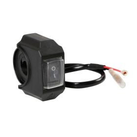 Interruttore Lampa impermeabile 12V 6A max attacco a manubrio D. 22-32mm