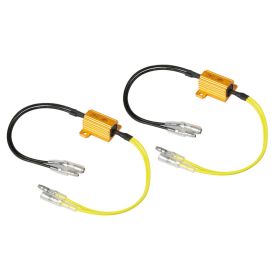 Resistenze Lampa pre-cablate con connettori rapidi 2pz 12V 6 OHM 25W