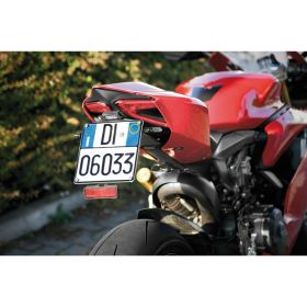 Lampa Nano 12V LED Motorradblinker Weißes Objektiv Orange Licht