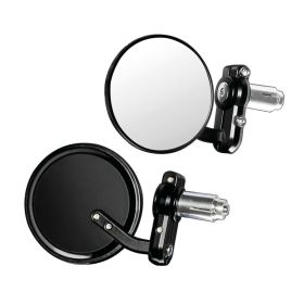 Pair of Lampa Dernier Black Rearview Mirrors