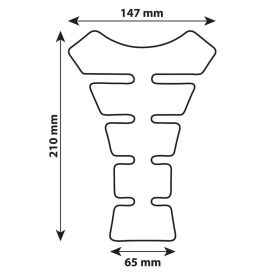 Lampa Pro-Tank X4 Adhesive Protection for Carbon Tank