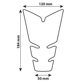Lampa Pro-Tank X5 Adhesive Protection for Carbon Tank