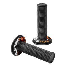 Universelle Griffe Lampa Donut Off-Road GripsRoad Schwarz Orange