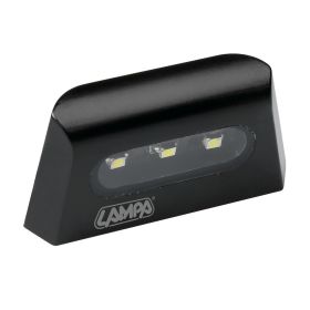 Feu de plaque d'immatriculation de moto Lampa E-ion avec 3 LED Smd 12V étanches