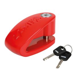 Lucchetto bloccadisco Lampa Stone XL Perrno D 10mm Rosso