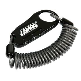 Lampa Raptor Schloss mit Spiralkabel 150cm