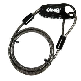 PORTEX, COMBINATION LOCK WITH SECURITY CABLE - 150 CM LAMPA